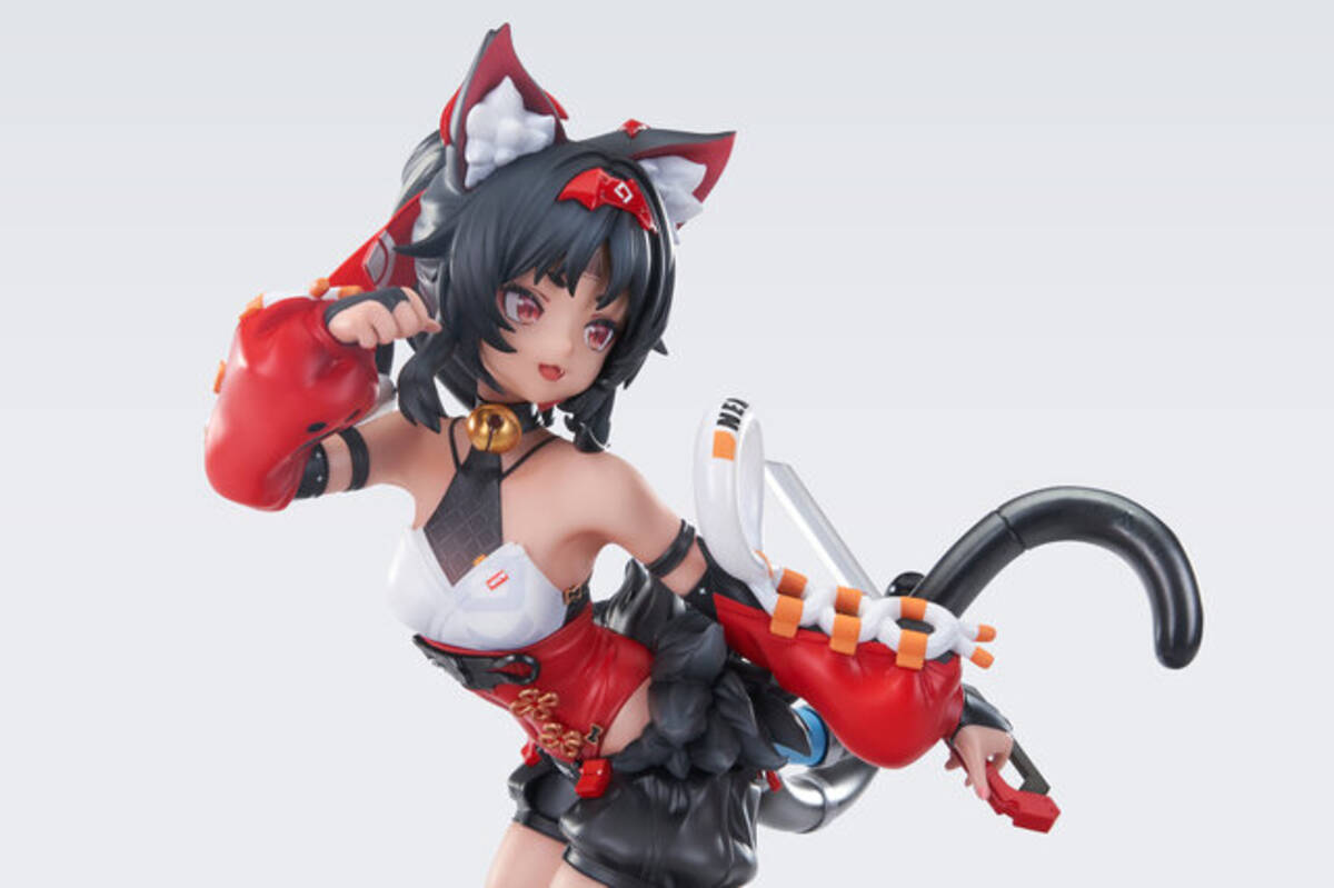 大胆に見せた背中が色っぽい！『ゼンゼロ』から「猫又」がフィギュア化 