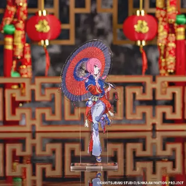 「「タイトーくじ　神椿市遊興中。」全ラインナップ公開！ネオチャイナ服をテーマにした描き下ろし限定イラストを使用」の画像