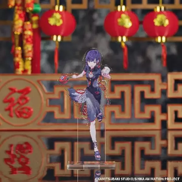 「「タイトーくじ　神椿市遊興中。」全ラインナップ公開！ネオチャイナ服をテーマにした描き下ろし限定イラストを使用」の画像