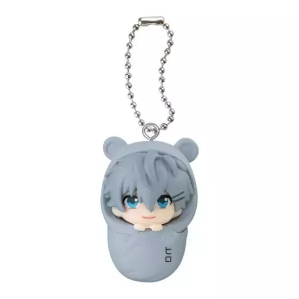 「人気実況グループ「カラフルピーチ」メンバーが“おくるみ”に包まれた！ 可愛い「ますこっとチャーム」がガシャポンに登場」の画像