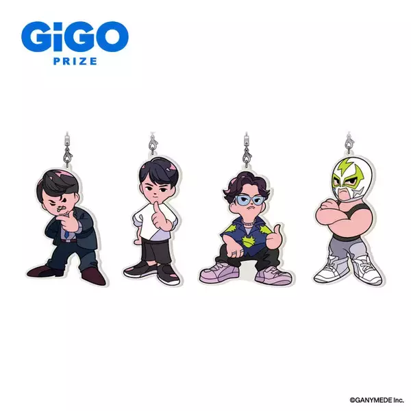 「ストリーマー・k4senが可愛いフィギュアに！「ZETA DIVISION」×GiGOコラボが12月20日より開始―Laz、ta1yo、ファン太などのグッズが店舗限定で登場」の画像