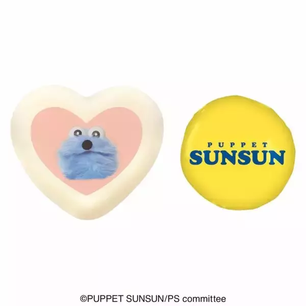 「「パペットスンスン」チョコレート7商品がどれも可愛い！スンスンを中心に、ノンノンやゾンゾンをプリントしたチョコ缶など」の画像