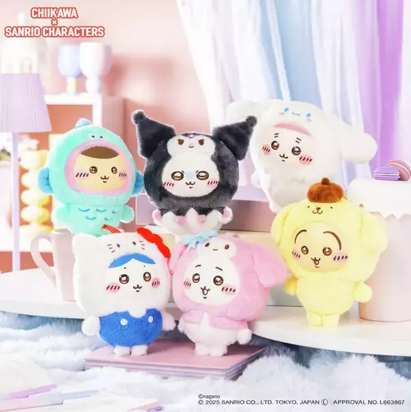 「「ちいかわ」ベビーやハチワレも！様々なシリーズの新グッズが2月20日発売、ミニミニぷっくりシールなどラインナップをチェック」の画像