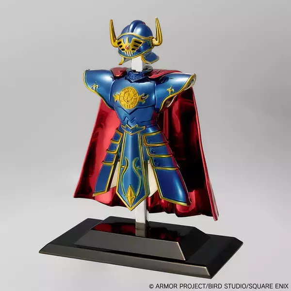 『ドラクエ』伝説の装備がずっしり重いメタルフィギュアに！高級感ある「ロトの鎧＆ロトの兜」が再受注