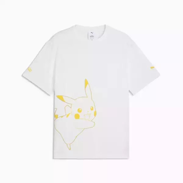 「PUMAから『ポケモン』コラボコレクションが発売！ピカチュウのバッシュ、ブラッキーとエーフィが可愛いフーディなど豊富なデザイン」の画像