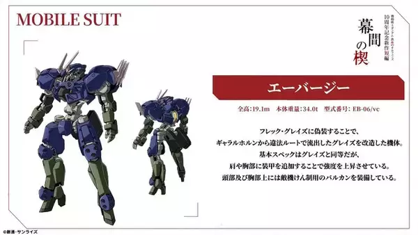 「「鉄血のオルフェンズ」新作短編より2機の新MS解禁！新たな姿の「ガンダム・バルバトスアダプト」は早くもHGガンプラ化」の画像