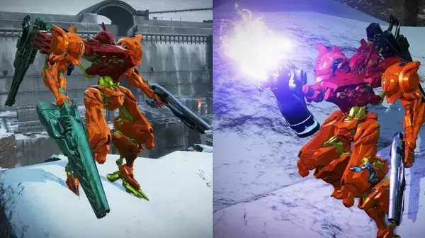 「『アーマード・コア6』で『メトロイド』サムスを再現？ルビコンに舞い降りるバウンティハンター」の画像