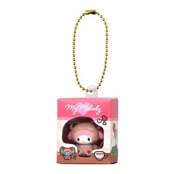 「テディベア姿のハローキティたちが可愛すぎ！「サンリオキャラクターズ」が手のひらサイズのミニチュアチャームに」の画像