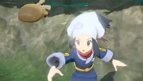 「『ポケモンレジェンズ アルセウス』キングとクイーンには、攻撃を避けつつ「シズメダマ」を連投！気合入れて臨むべし」の画像