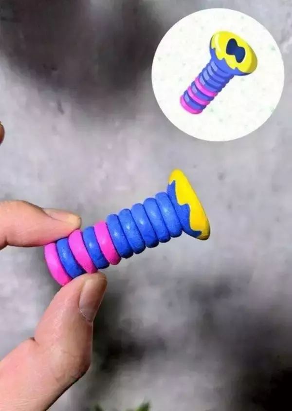 「『ポケモンZA』“カラフルなネジ”を100個集める!? 粘土と3Dプリントで再現したユーザーが話題ー「すごい！」「愛のねじ」」の画像