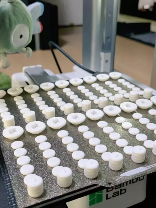 「『ポケモンZA』“カラフルなネジ”を100個集める!? 粘土と3Dプリントで再現したユーザーが話題ー「すごい！」「愛のねじ」」の画像