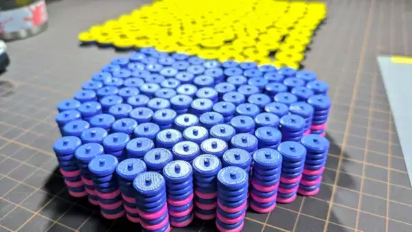 「『ポケモンZA』“カラフルなネジ”を100個集める!? 粘土と3Dプリントで再現したユーザーが話題ー「すごい！」「愛のねじ」」の画像