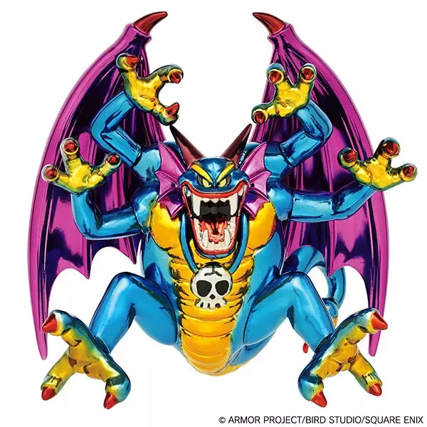 「『ドラクエ』より「りゅうおう」と限定カラー「シドー」ダイキャスト製フィギュアが発売！メタルの輝きから放つ威圧感…」の画像