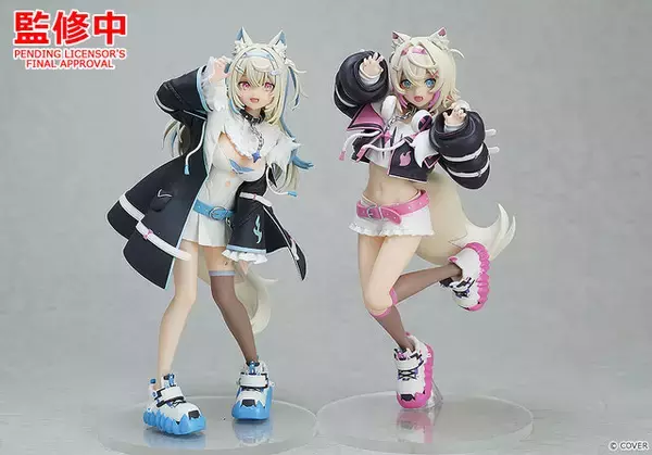 「「ホロライブ」miCometや博衣こよりほか、新作フィギュア続々登場！宝鐘マリンや大神ミオの原型など多数公開」の画像