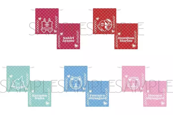 「アニメイトの「ホロライブ」フェアが「ONIKAWAII」！百鬼あやめ、宝鐘マリンら5人が描き起こしグッズ化」の画像