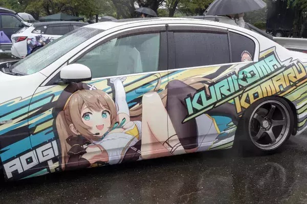 「「あおぎり高校」に、Crazy Raccoon所属の人気VTuberまで！水もしたたる痛車まとめ【第九回 天下無双 東西最強痛車決戦 フォトレポ】」の画像