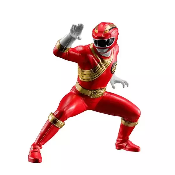 「ブンレッドやガオレッドたちがカッコいい！「スーパー戦隊シリーズ」より“レッド”が躍動感あふれるガシャポンフィギュア化」の画像