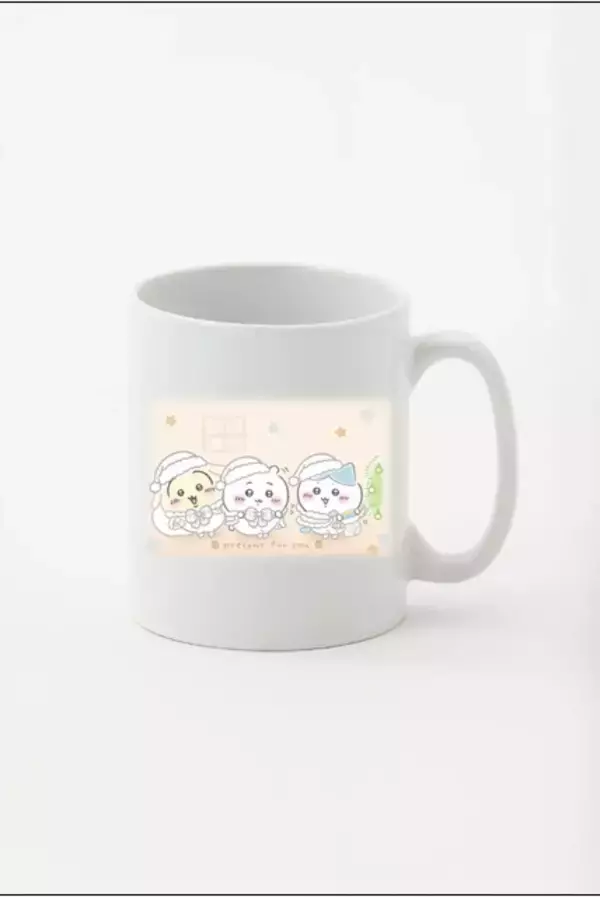 「チキンになっちゃった…「ちいかわ」クリスマスモチーフの新デザイン「Happy Holidays」全4種がTalking Heads ODMに追加」の画像