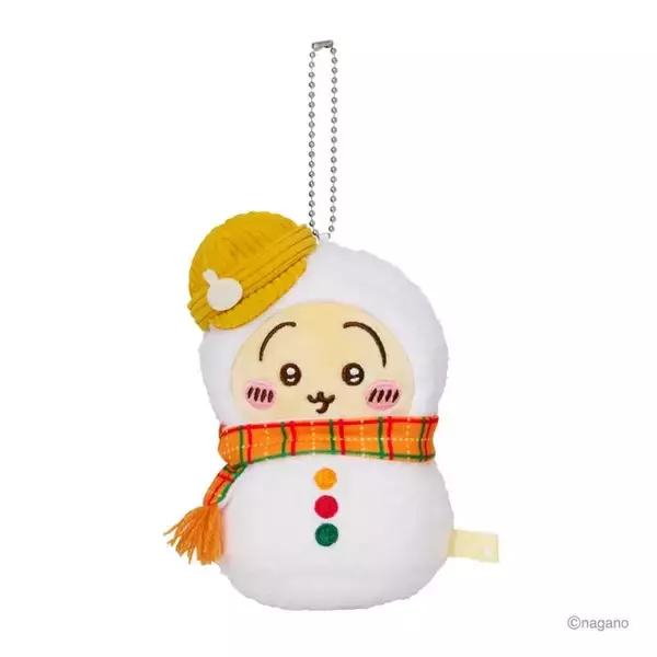 「「エニマイくじ ちいかわ」全ラインナップ公開！“ゆきだるまになっちゃった！”なハチワレ、うさぎら6人のマスコットが可愛い」の画像