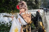「【コスプレ】褐色肌が雪化粧に際立つ『NIKKE』ノワール、『ドルフロ2』に雪中行軍のターニャまで「ワンフェス」美女レイヤー7選【写真31枚】」の画像1