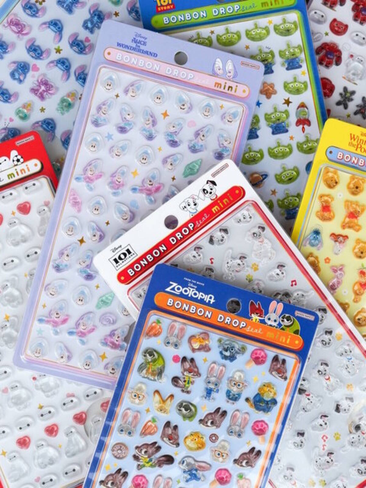 ディズニー ミニの「ボンボンドロップシール」公式抽選販売が予告 