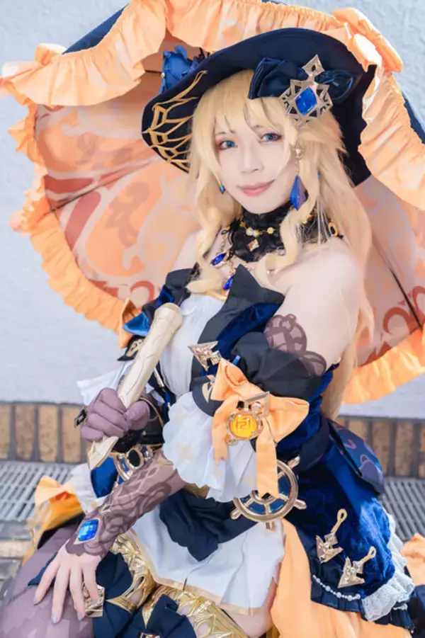 「【コスプレ】『原神』ナヴィアコスが美しい！秘められた強さ＆優しさを感じさせる注目レイヤー・真野めい【写真8枚】」の画像