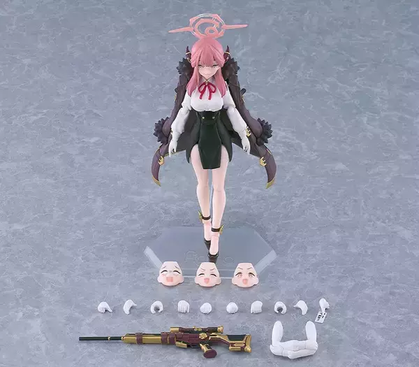 「「何ですってーーー！！！？？？」『ブルアカ』より「陸八魔アル」アクションフィギュアが予約開始ー豊かな表情、武器・ワインレッド・アドマイアーなど付属」の画像