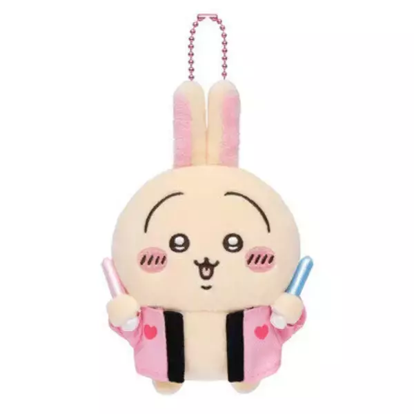 「“オタ活”うさぎが可愛すぎる！「ちいかわ」人気のマスコット4商品が好評につき受注生産ー“ムン顔”のちいかわも」の画像