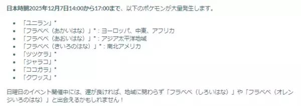 「『ポケモンGO』今年取り逃がしたポケモンを集めるビッグチャンス！「コミュデイ2025」重要ポイントまとめ」の画像