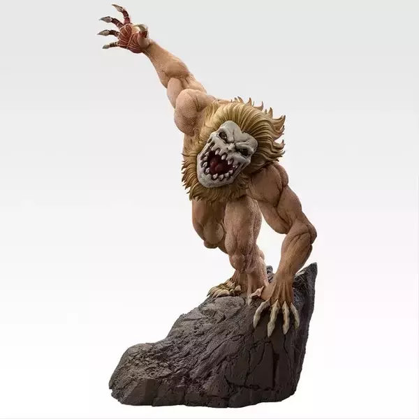 「「進撃の巨人」新作一番くじ発表！心臓を捧げるリヴァイや獣、鎧の巨人など4体を堂々立体化」の画像