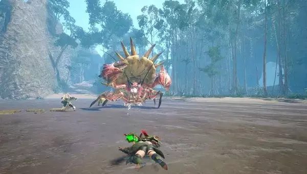 「『モンハンライズ：サンブレイク』ジャンプパンチを引っさげ「ダイミョウザザミ」復帰！より鮮やかになった体色に「旨そう」の声も」の画像