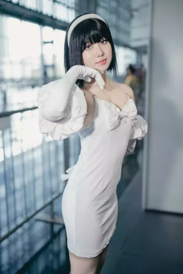 「【コスプレ】純白を思わせる透明感！「エイリアンステージ」スアが抜群のプロポーション【写真7枚】」の画像