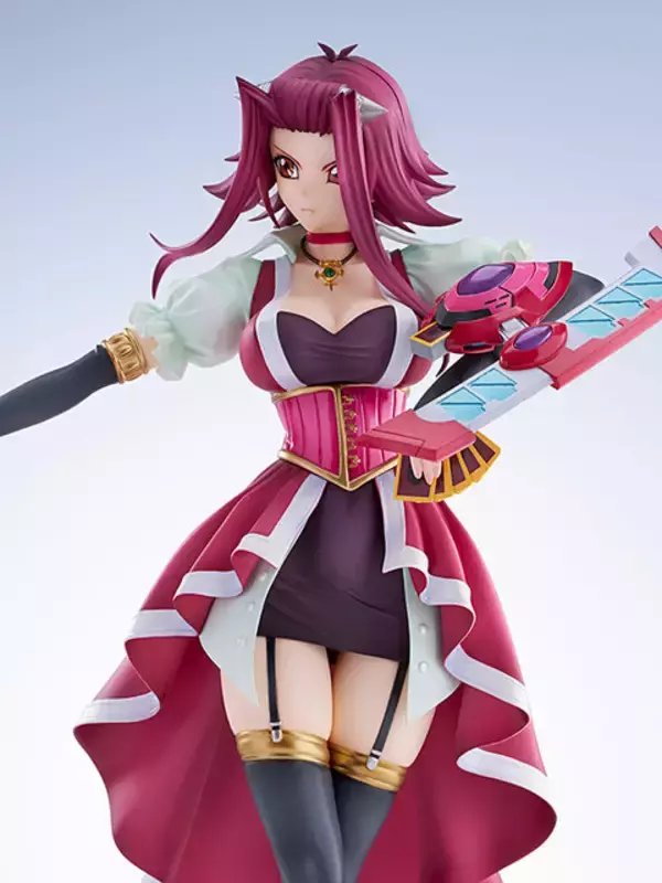 「「遊戯王 5Ｄ's」黒薔薇の魔女「十六夜アキ」がフィギュア化！“世界の誰にも負けない”笑顔パーツ付属ー「ジャック・アトラス」は締切間近」の画像