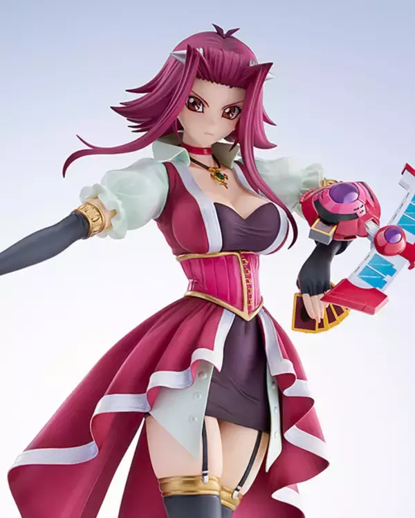 「「遊戯王 5Ｄ's」黒薔薇の魔女「十六夜アキ」がフィギュア化！“世界の誰にも負けない”笑顔パーツ付属ー「ジャック・アトラス」は締切間近」の画像