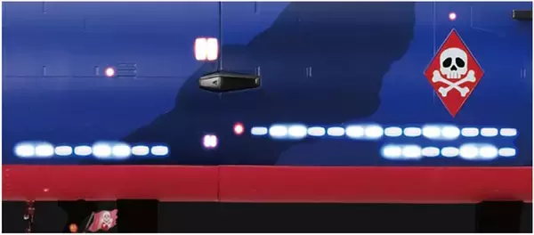 「女海賊エメラルダスの宇宙海賊船「クイーン・エメラルダス号」が立体化！発光・音声ギミック盛りだくさん、全長約84.5cmの大迫力モデル」の画像