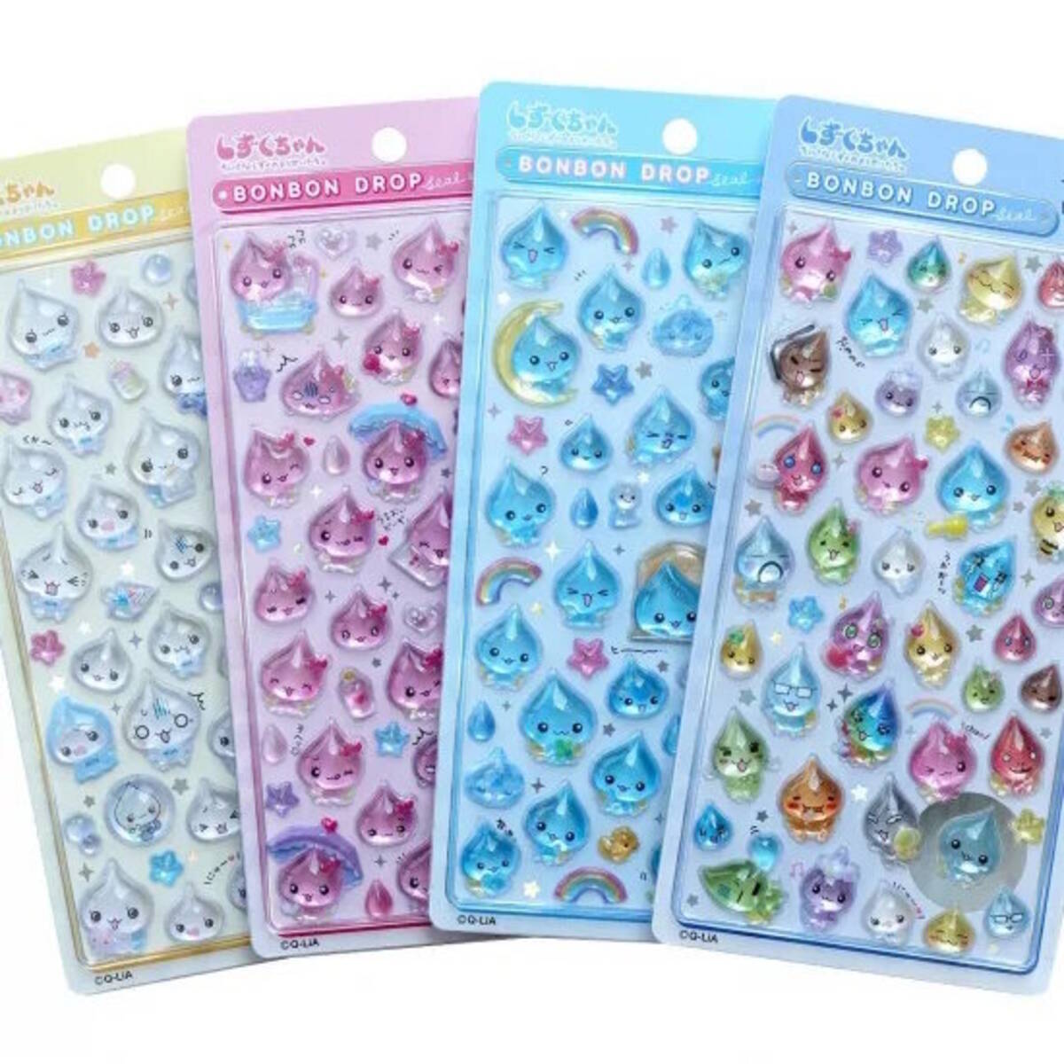 ボンボンドロップシール」が公式抽選販売！対象は「しずくちゃん」全2 