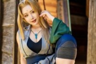 【コスプレ】「NARUTO」五代目火影の綱手の美女っぷりがホンモノすぎる！木ノ葉隠れの里のようなロケーションも素晴らしい【写真10枚】