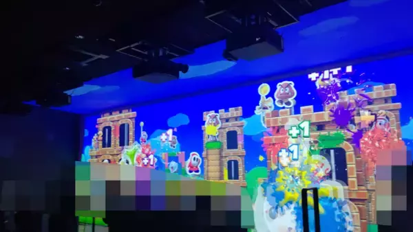 「ニンテンドーミュージアムがライトアップ！アートギャラリーや『マリオ』40周年記念イベントなど期間限定施策を見てきました【レポート】」の画像