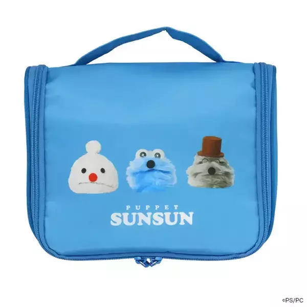 「スンスンたちの仲良しデザインポーチも！「パペットスンスン」旅行で大活躍のグッズ7アイテムが店舗、オンラインにて発売中」の画像