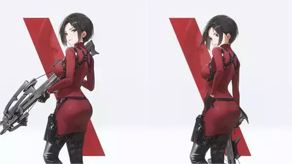 「『バイオ』「エイダ」のチャイナ服に「ジル」のボディスーツも！『勝利の女神：NIKKE』で活躍する姿や射撃姿勢を激写【フォトレポ】」の画像