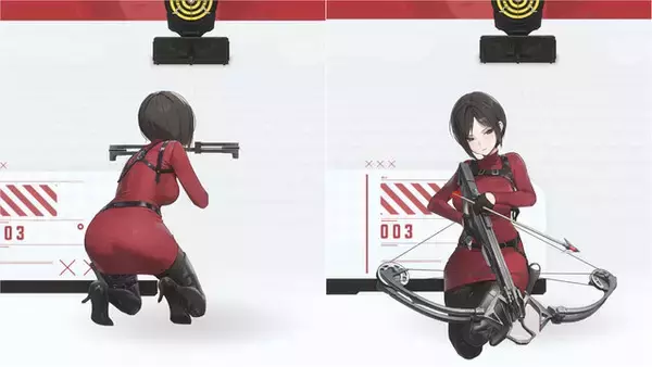 「『バイオ』「エイダ」のチャイナ服に「ジル」のボディスーツも！『勝利の女神：NIKKE』で活躍する姿や射撃姿勢を激写【フォトレポ】」の画像