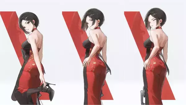 「『バイオ』「エイダ」のチャイナ服に「ジル」のボディスーツも！『勝利の女神：NIKKE』で活躍する姿や射撃姿勢を激写【フォトレポ】」の画像