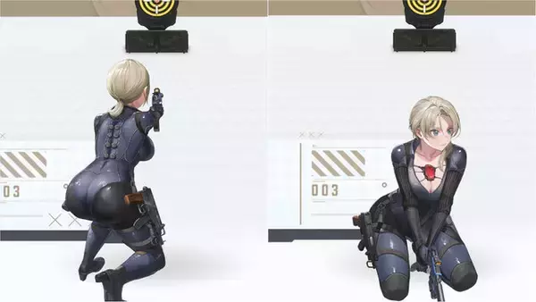 「『バイオ』「エイダ」のチャイナ服に「ジル」のボディスーツも！『勝利の女神：NIKKE』で活躍する姿や射撃姿勢を激写【フォトレポ】」の画像