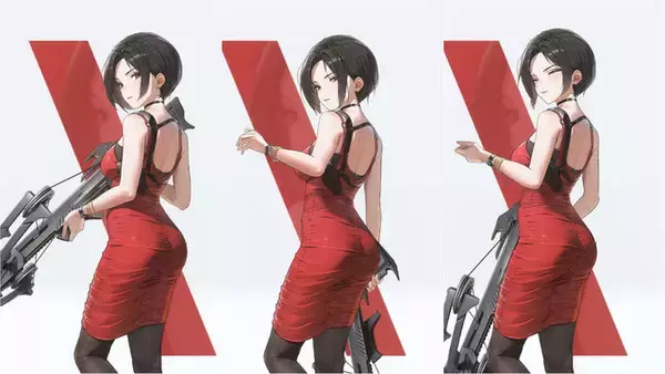 「『バイオ』「エイダ」のチャイナ服に「ジル」のボディスーツも！『勝利の女神：NIKKE』で活躍する姿や射撃姿勢を激写【フォトレポ】」の画像