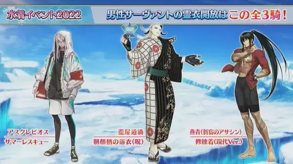 「『FGO』8月中旬に水着イベント開催！ 詳細は8月10日にお披露目─水着ガレスにレディ・アヴァロンなどを先出し」の画像