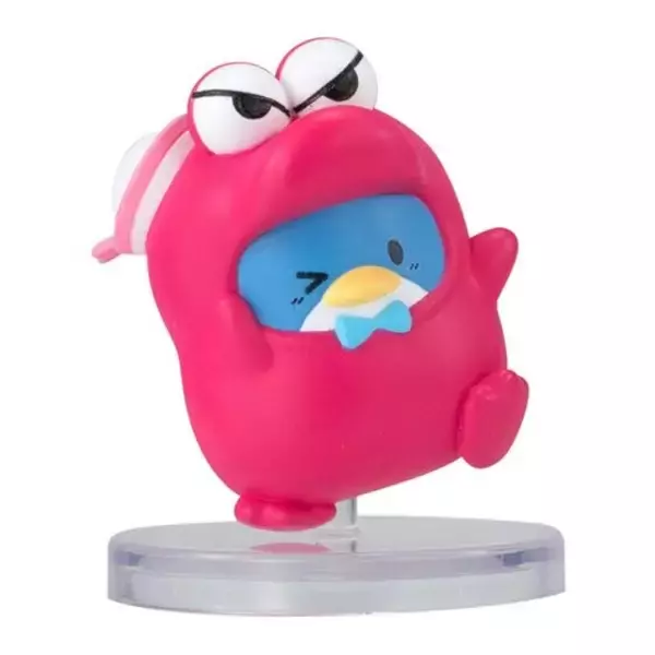 「“しんちゃん”コスプレをしたバッドばつ丸が可愛い！「クレヨンしんちゃん」×「サンリオキャラクターズ」コラボフィギュアがガシャポンに登場」の画像