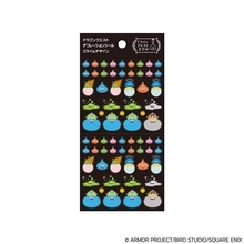 『ドラクエ』ドット絵やモンスターのシールが追加生産！ “ぷっくり”立体デザインのスライムも可愛い