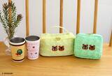 「『あつまれ どうぶつの森』まめきち&つぶきち刺繡ポーチが便利！タンブラーはとたけけはじめキャラ勢揃いデザインと、”喫茶ハトの巣”を用意」の画像2