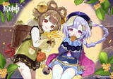 「『原神』記念イラストに「新キャラ」登場！？ファンからは「ヨォーヨ」と予想される少女」の画像1
