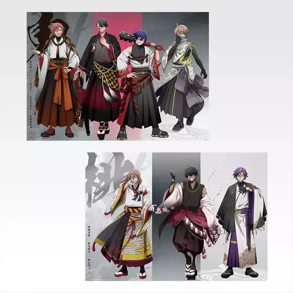 「目玉は血蝕解放状態の一ノ瀬四季、無陀野無人フィギュア！「一番くじ 桃源暗鬼 弐」全ラインナップ公開ーグッズはオリジナル衣装の描き起こしを使用」の画像